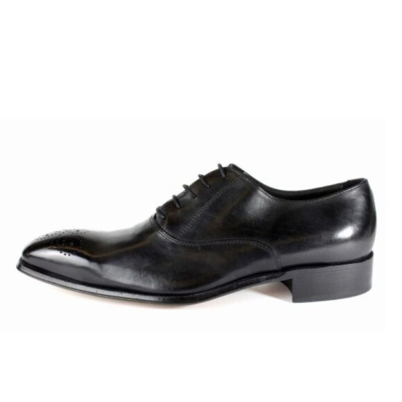 Oliver Black Oxford For Men, Leather Shoes main image 2